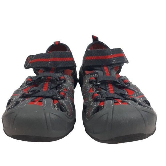 MERRELL Hydro Water Sandal Gray & Red Toddler Boys Size 11 M - Picture 4 of 12
